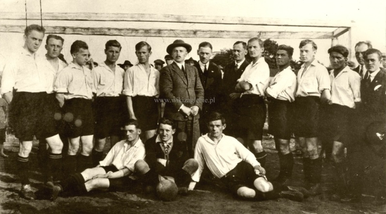 Klub Sportowy »Sosnowiec«. Drużyna piłkarzy nożnych. Rok 1924
