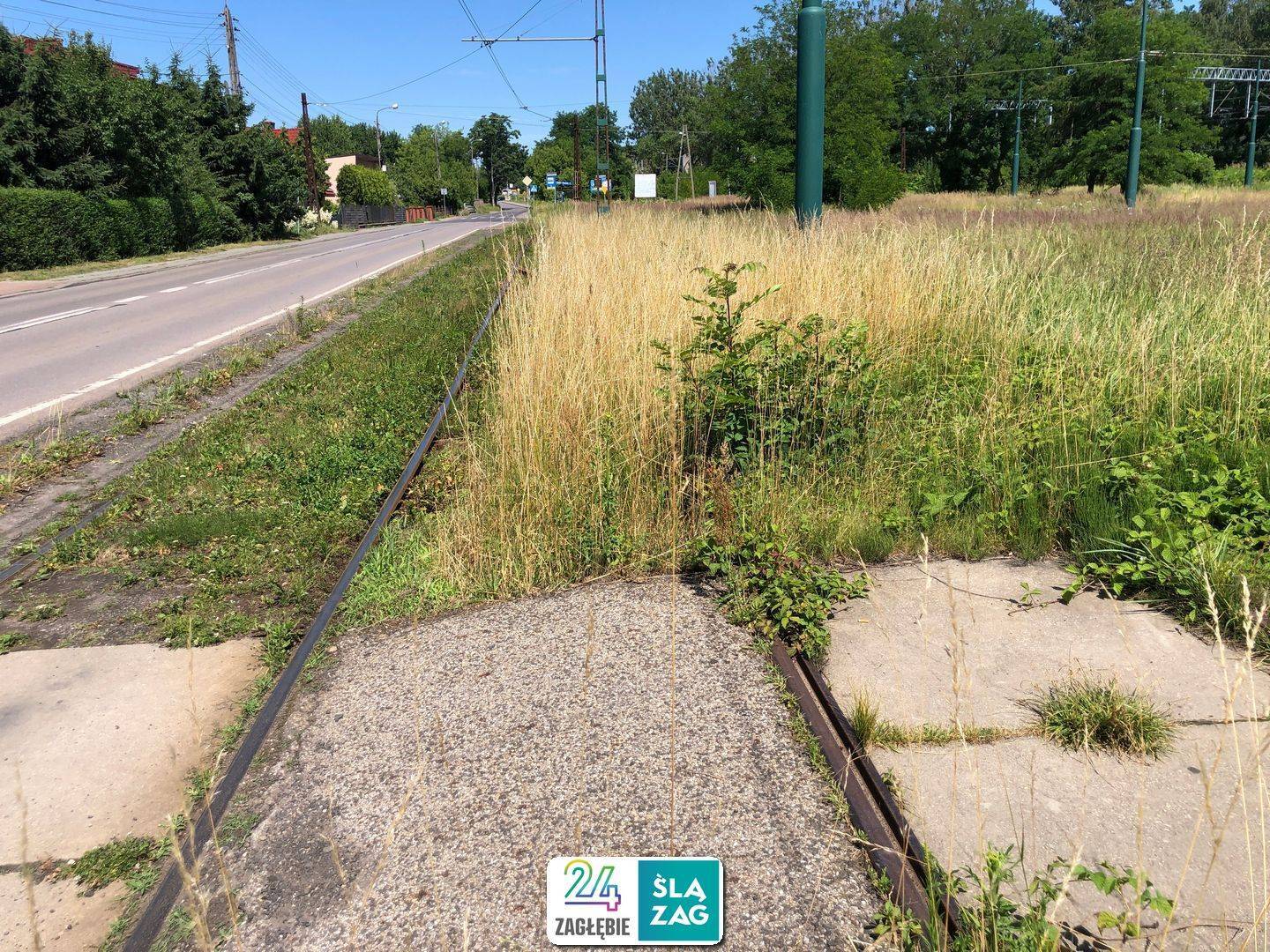 Sosnowiec-Kazimierz. Pętla tramwajowa. 5 lipca 2025.