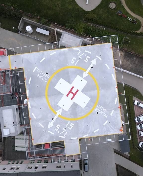 Sosnowiec-Klimontów. Centrum Zdrowia Dziecka i Rodziny im. Jana Pawła II. Otwarcie Lądowiska i Szpitalnego Oddziału Ratunkowego. 13 maja 2025.