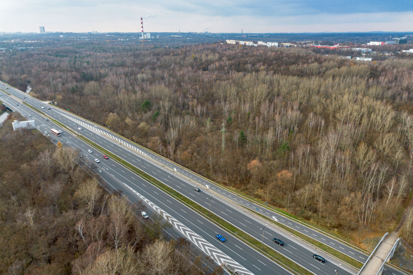 Sosnowiec-Milowice. Park Tysiąclecia jesienią.