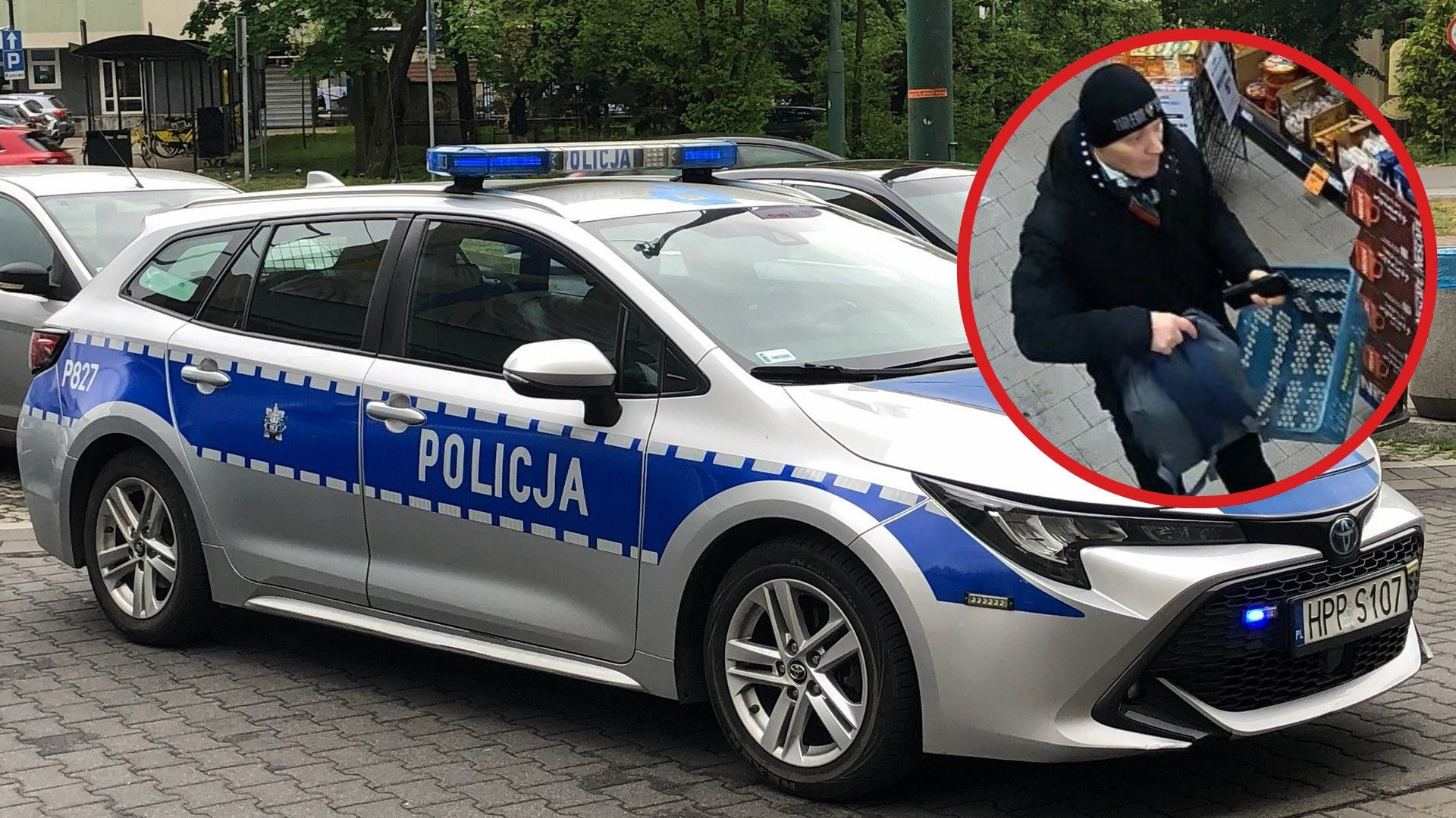 Kibic Zagłębia Sosnowiec okrada sklepy w Sosnowcu. To szczególnie rozumiany lokalny patriotyzm