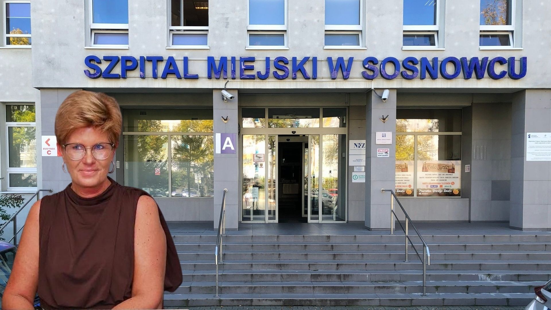 Niezastąpiona prezeska z Sosnowca. Zawiesiła swoją działalność, ale dalej pracowała dla szpitala, tyle iż pod firmą męża