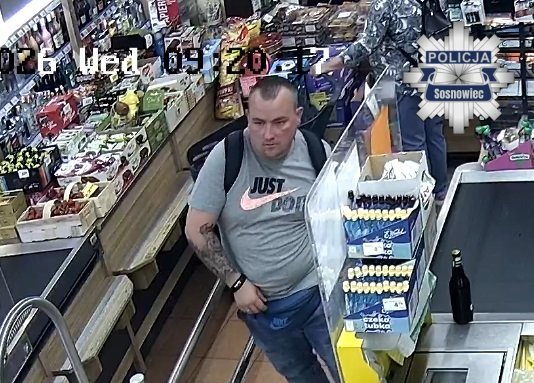 Sosnowiec-Ostra Górka. Przywłaszczenie portfela w sklepie sieci »Biedronka«. Podejrzewany. 27 maja 2026