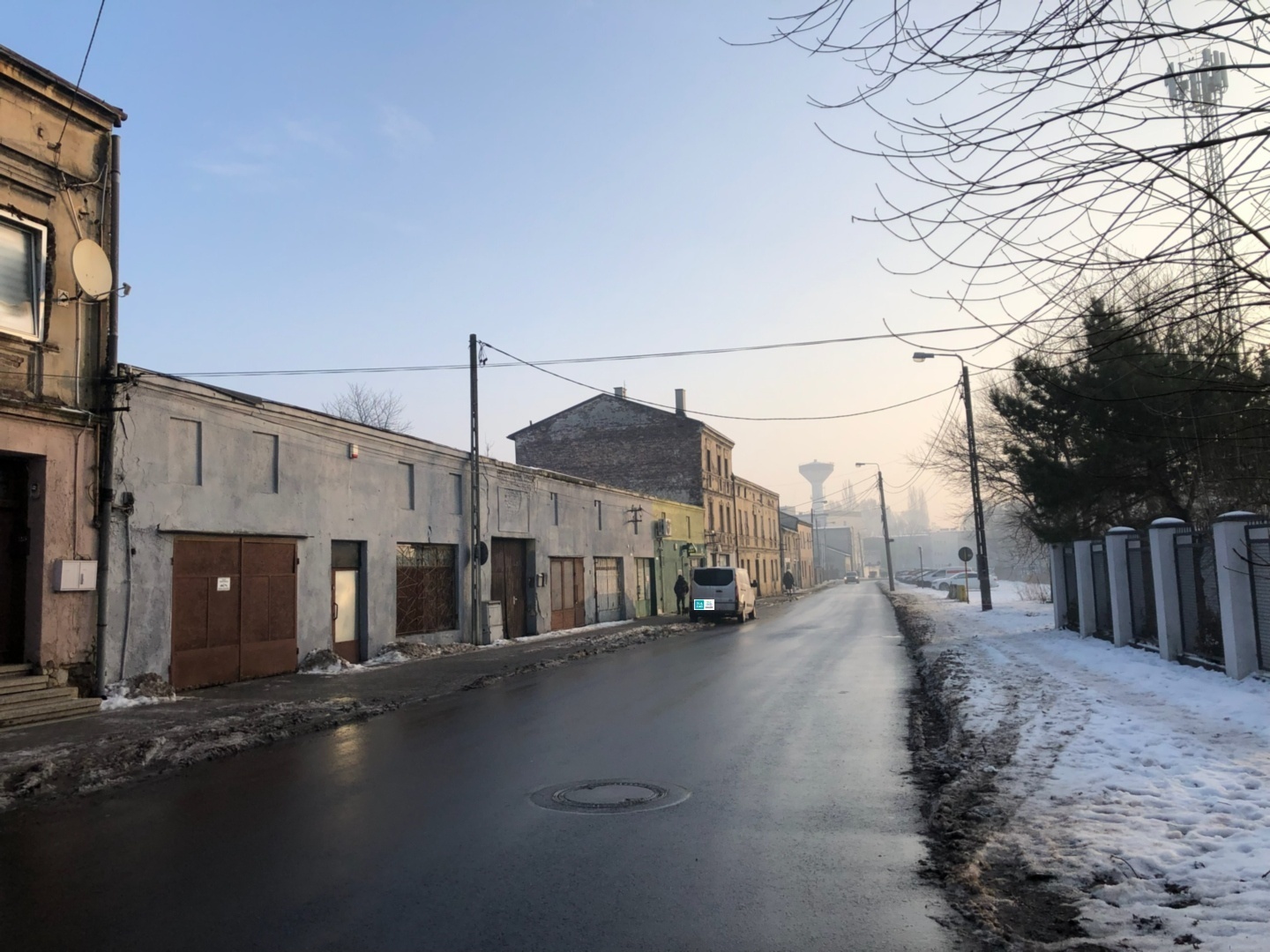 Sosnowiec-Pogoń. Ulica Nowopogońska. 15 stycznia 2026.