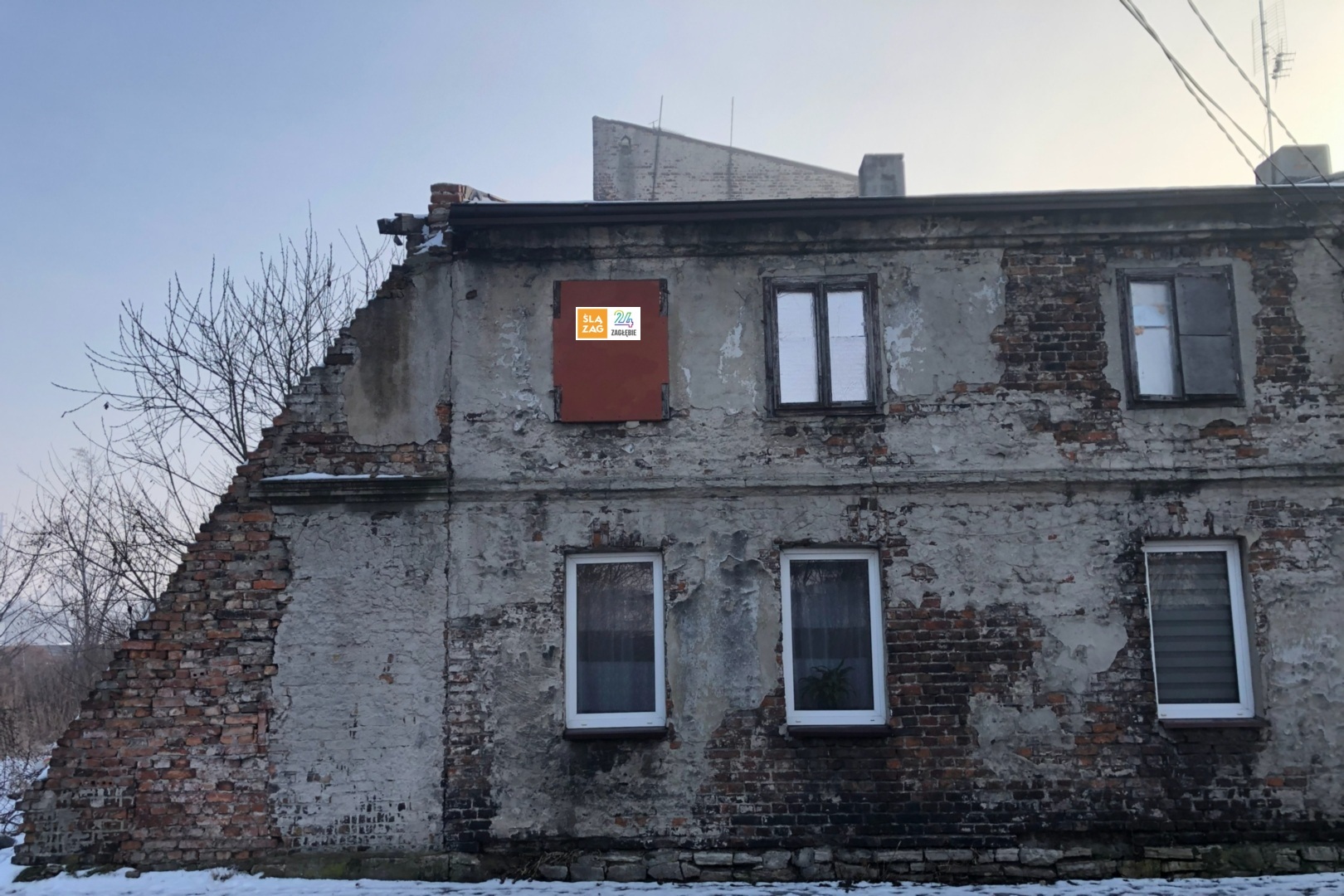 Sosnowiec-Pogoń. Ulica Racławicka. 15 stycznia 2026.