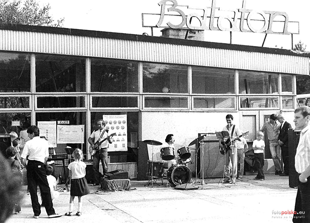 Sosnowiec-Porąbka. Ośrodek wodny «Balaton». Rok 1970 (prawdopodobnie).