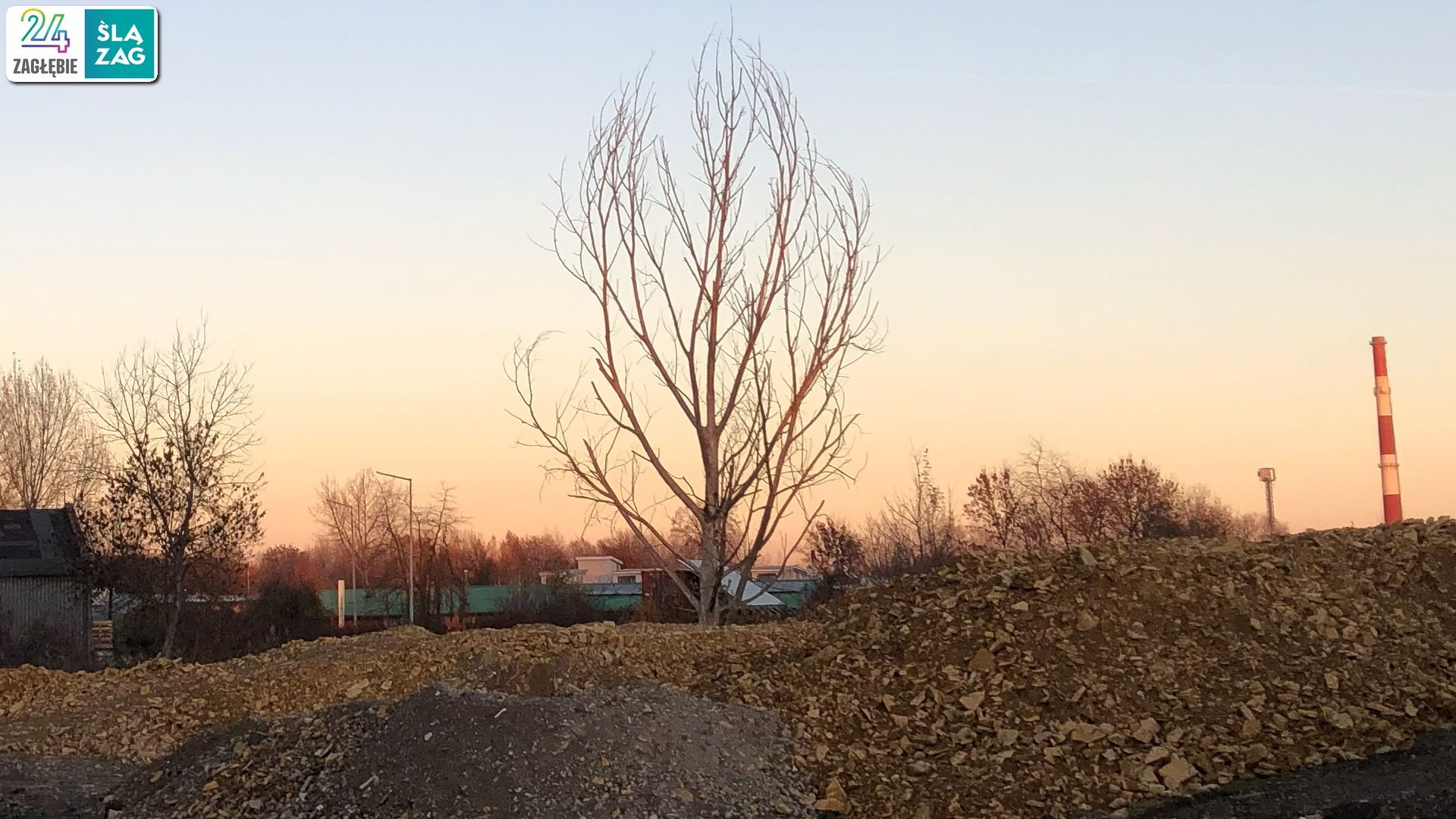 Sosnowiec-Radocha. Nielegalne składowisko odpadów. Sprzątanie. 6 listopada 2025.