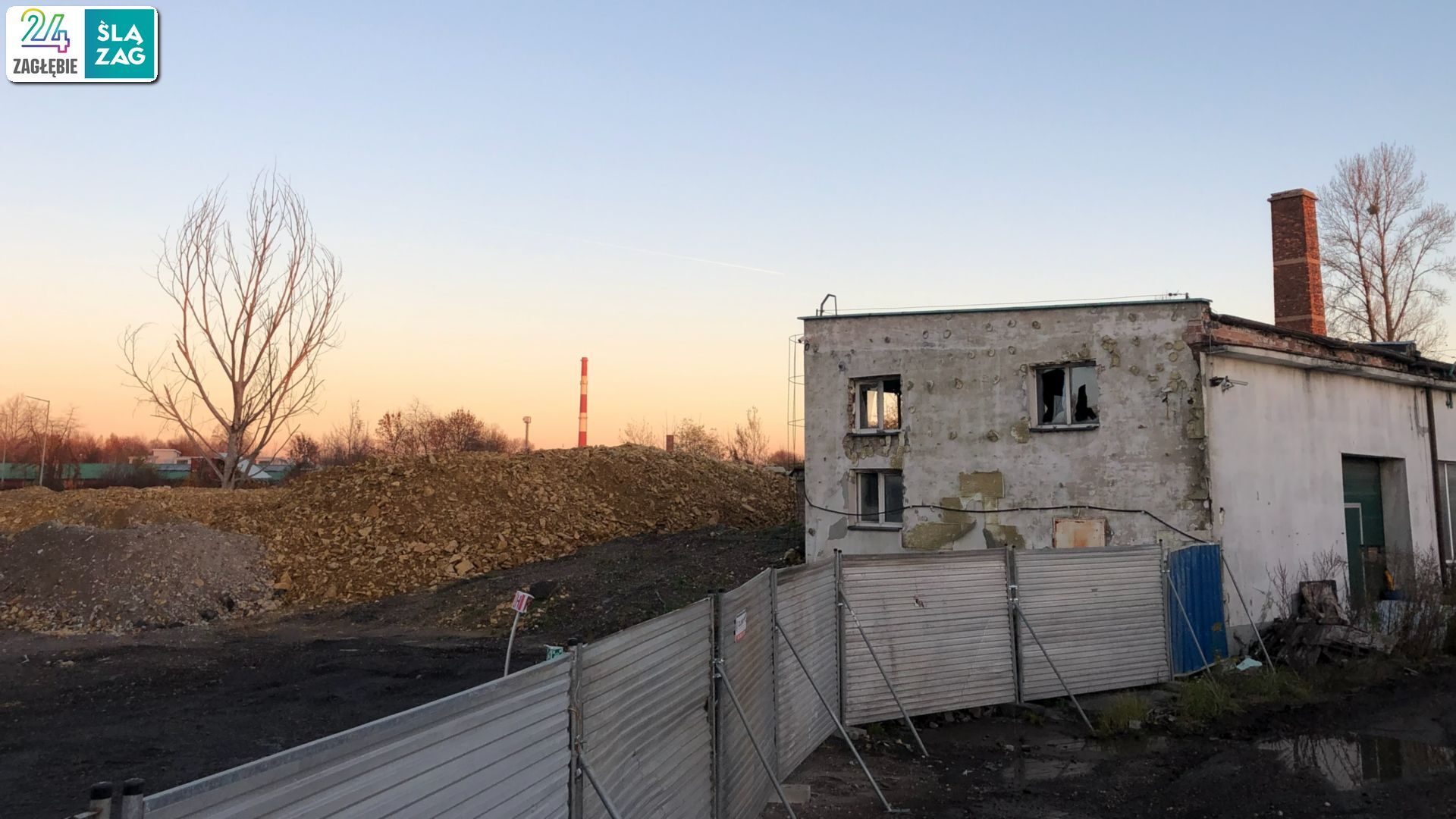 Sosnowiec-Radocha. Nielegalne składowisko odpadów. Sprzątanie. 6 listopada 2025.