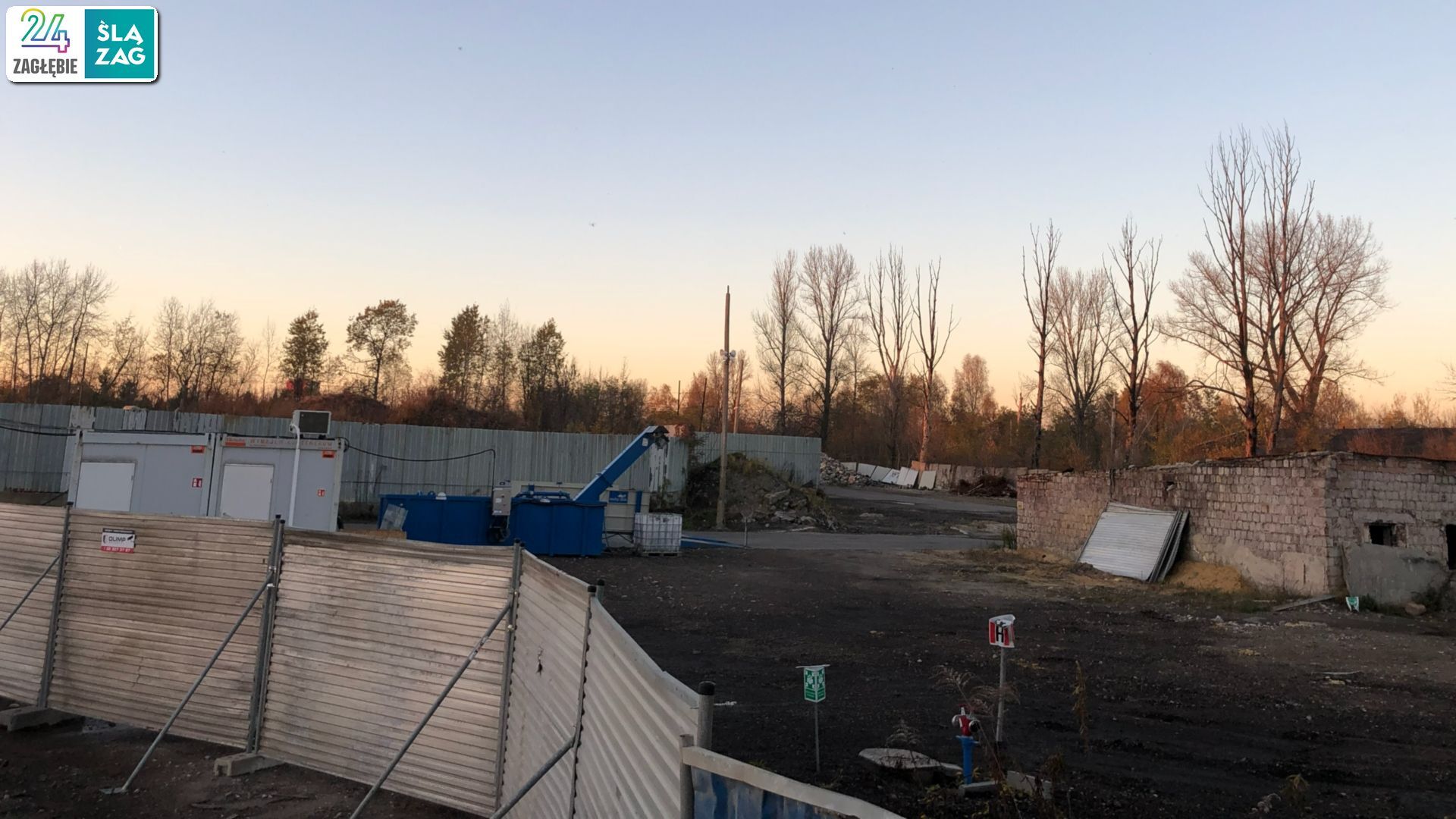 Sosnowiec-Radocha. Nielegalne składowisko odpadów. Sprzątanie. 6 listopada 2025.