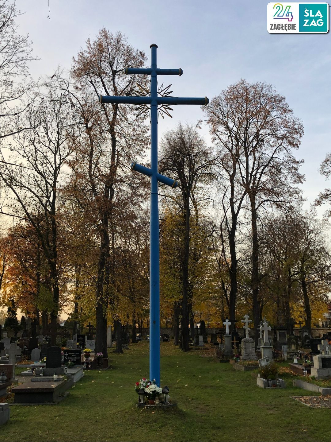 Sosnowiec. Nekropolia Czterech Wyznań. Cmentarz prawosławny. 31 października 2025.