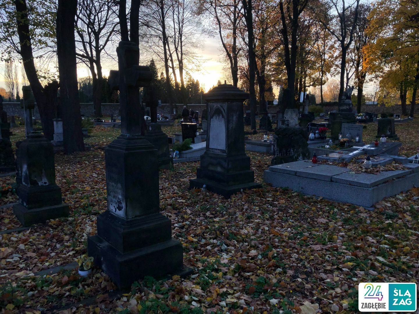Sosnowiec. Nekropolia Czterech Wyznań. Cmentarz prawosławny. 31 października 2025.