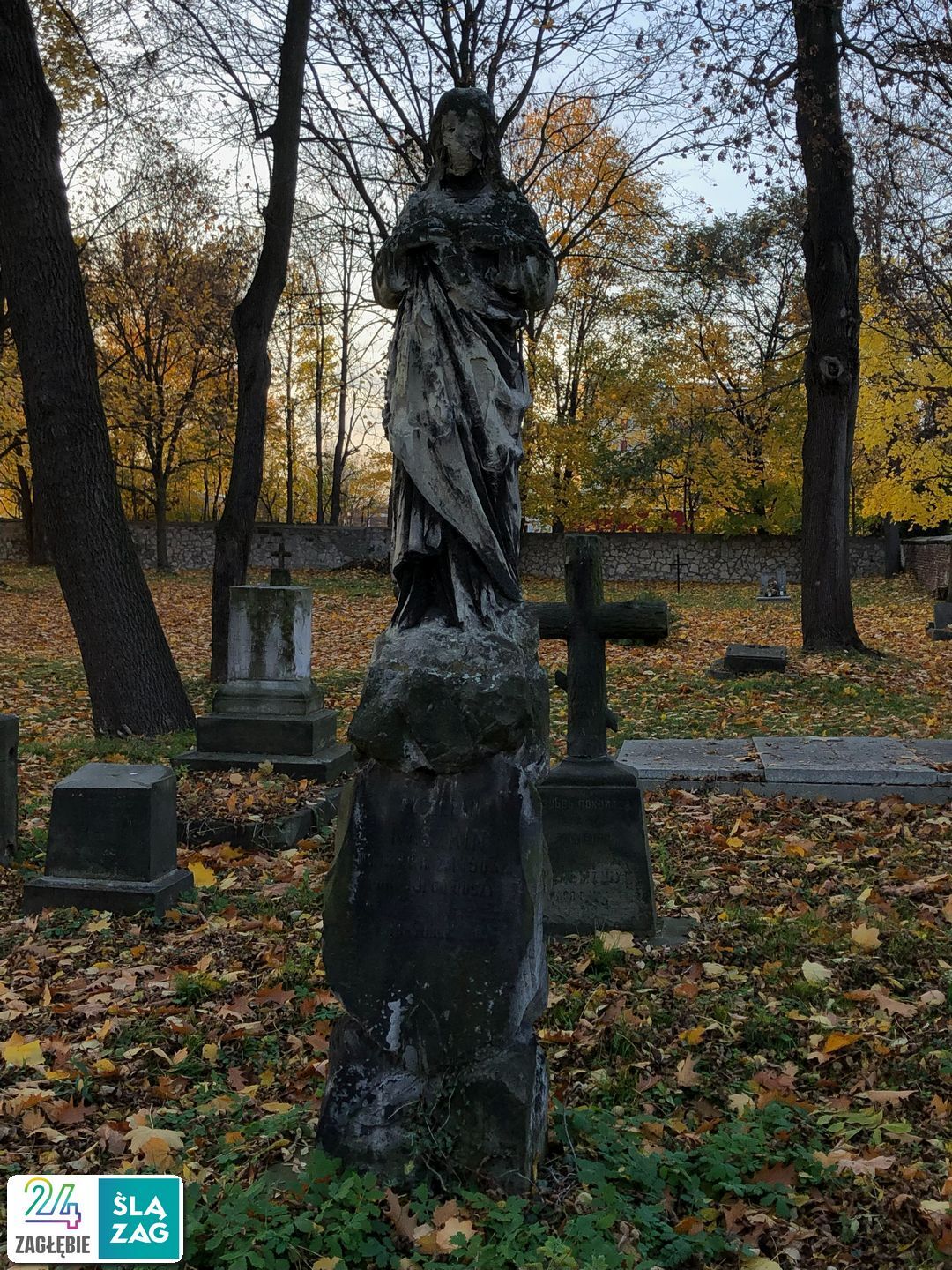 Sosnowiec. Nekropolia Czterech Wyznań. Cmentarz prawosławny. 31 października 2025.