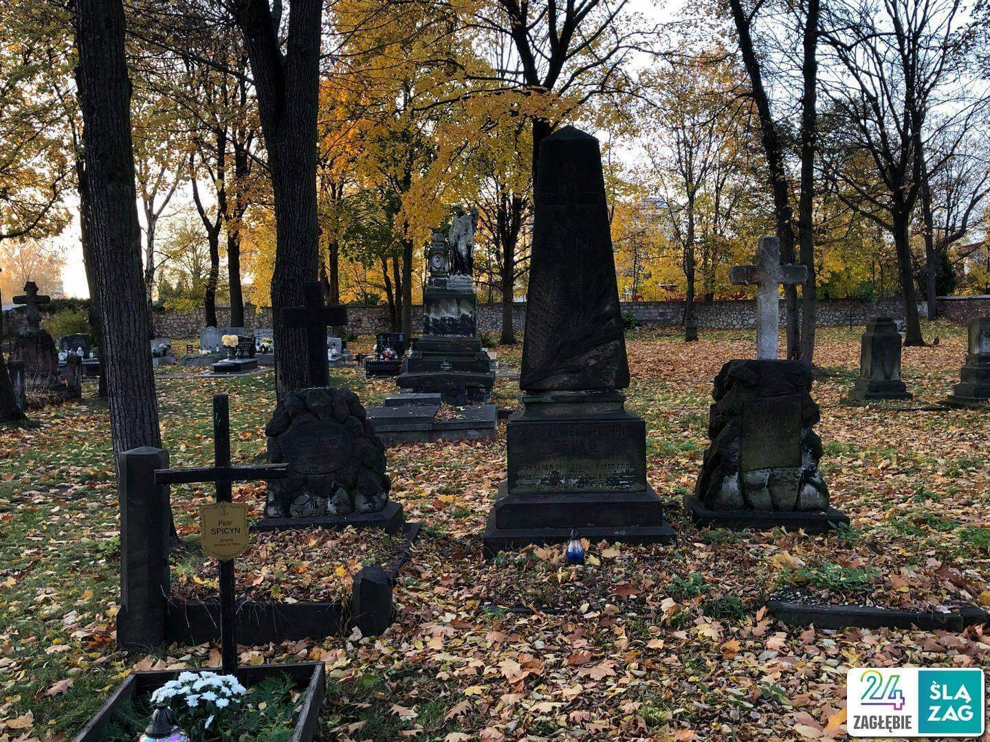 Sosnowiec. Nekropolia Czterech Wyznań. Cmentarz prawosławny. 31 października 2025.