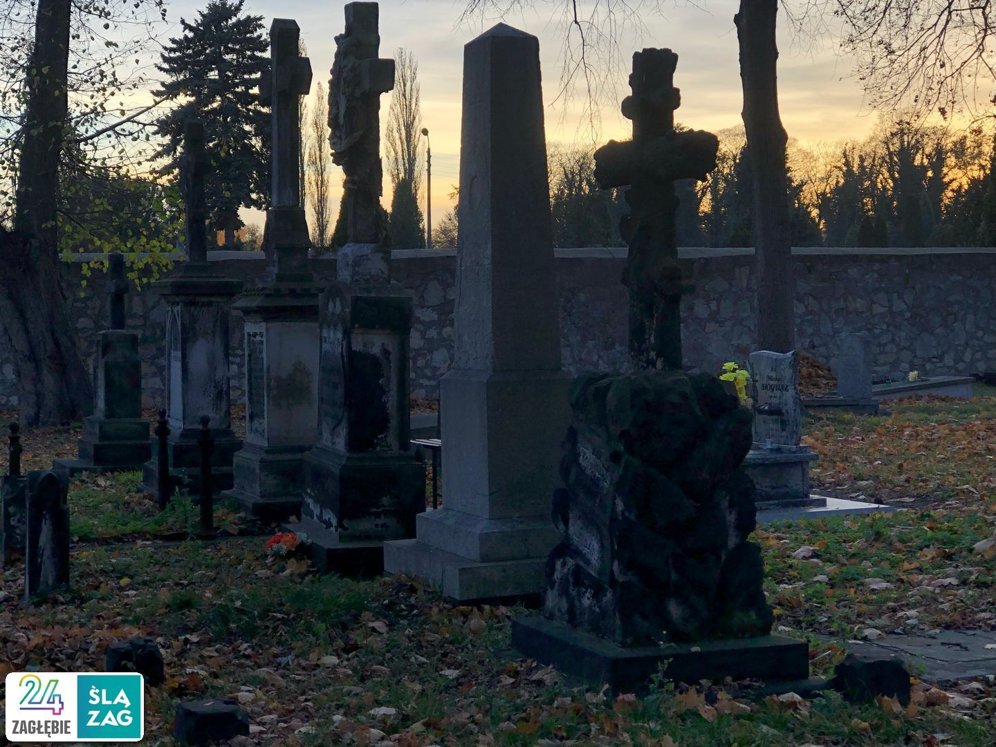 Sosnowiec. Nekropolia Czterech Wyznań. Cmentarz prawosławny. 31 października 2025.