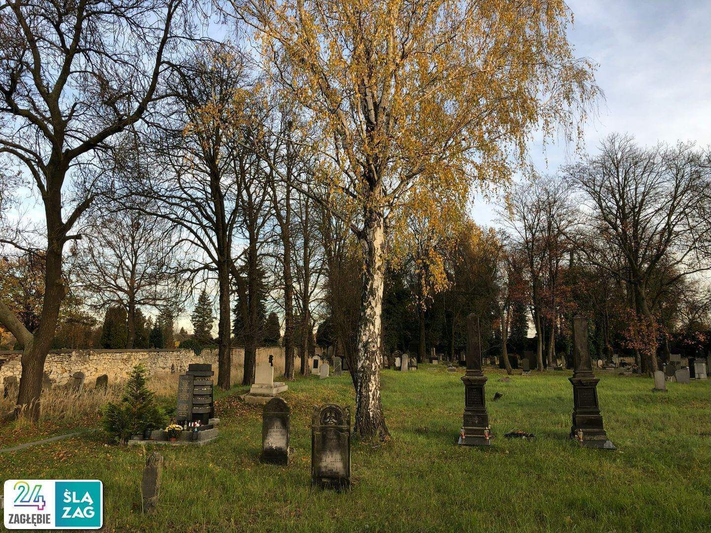 Sosnowiec. Nekropolia Czterech Wyznań. Kirkut. 31 października 2025.