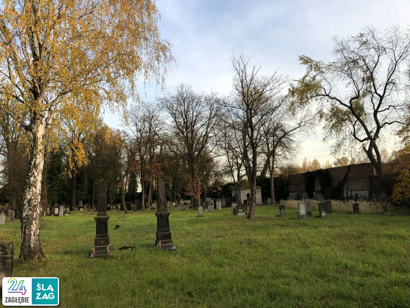 Sosnowiec. Nekropolia Czterech Wyznań. Kirkut. 31 października 2025.