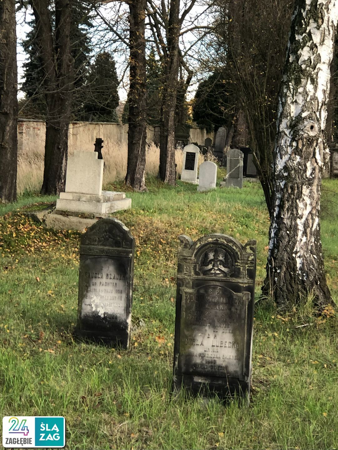 Sosnowiec. Nekropolia Czterech Wyznań. Kirkut. 31 października 2025.