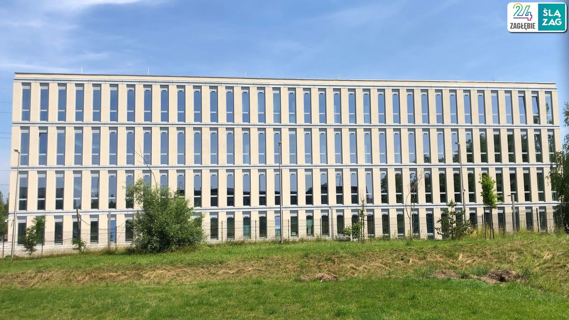 Sosnowiec-Sielec. Nowa siedziba Sądu Rejonowego przy ulicy Kombajnistów 78. 18 czerwca 2025.