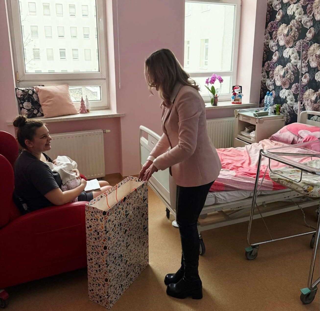 Sosnowiecki Szpital Miejski. Blok porodowy.