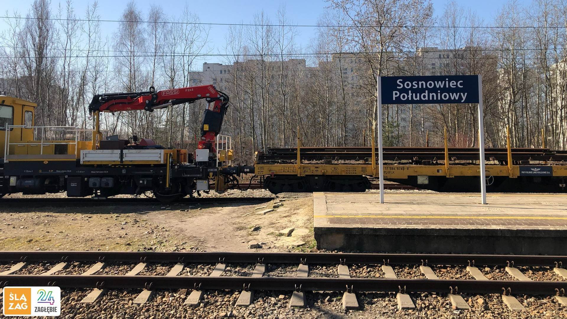 Sosnowiec. Stacja Sosnowiec Południowy. 9 marca 2026