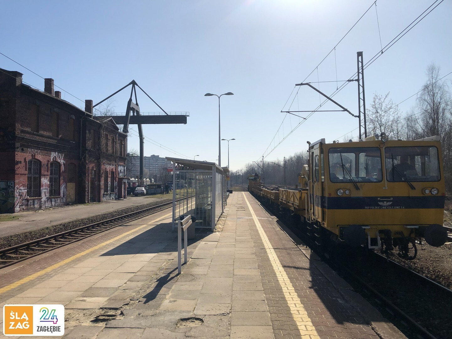 Sosnowiec. Stacja Sosnowiec Południowy. 9 marca 2026