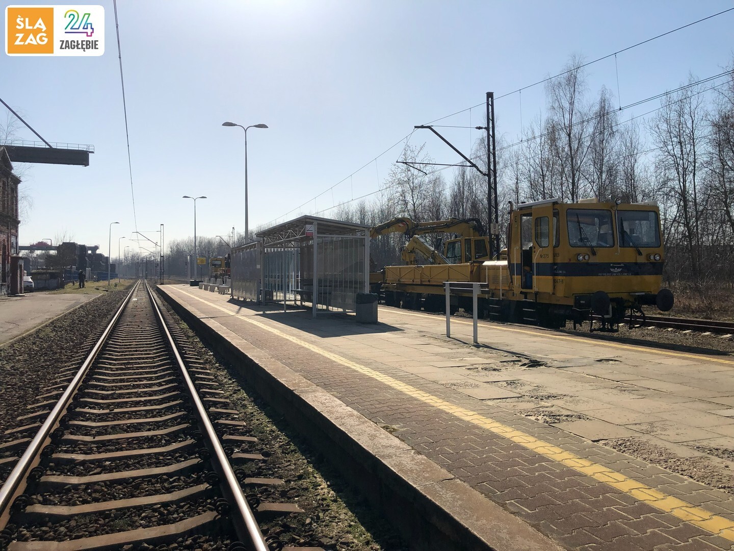 Sosnowiec. Stacja Sosnowiec Południowy. 9 marca 2026