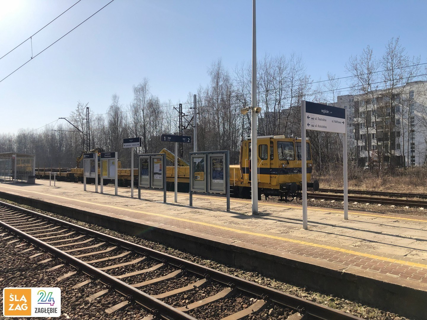 Sosnowiec. Stacja Sosnowiec Południowy. 9 marca 2026