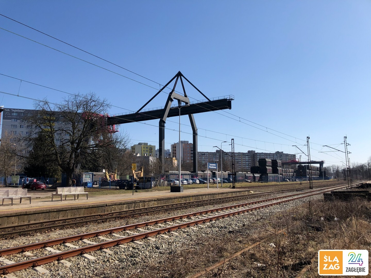 Sosnowiec. Stacja Sosnowiec Południowy. 9 marca 2026