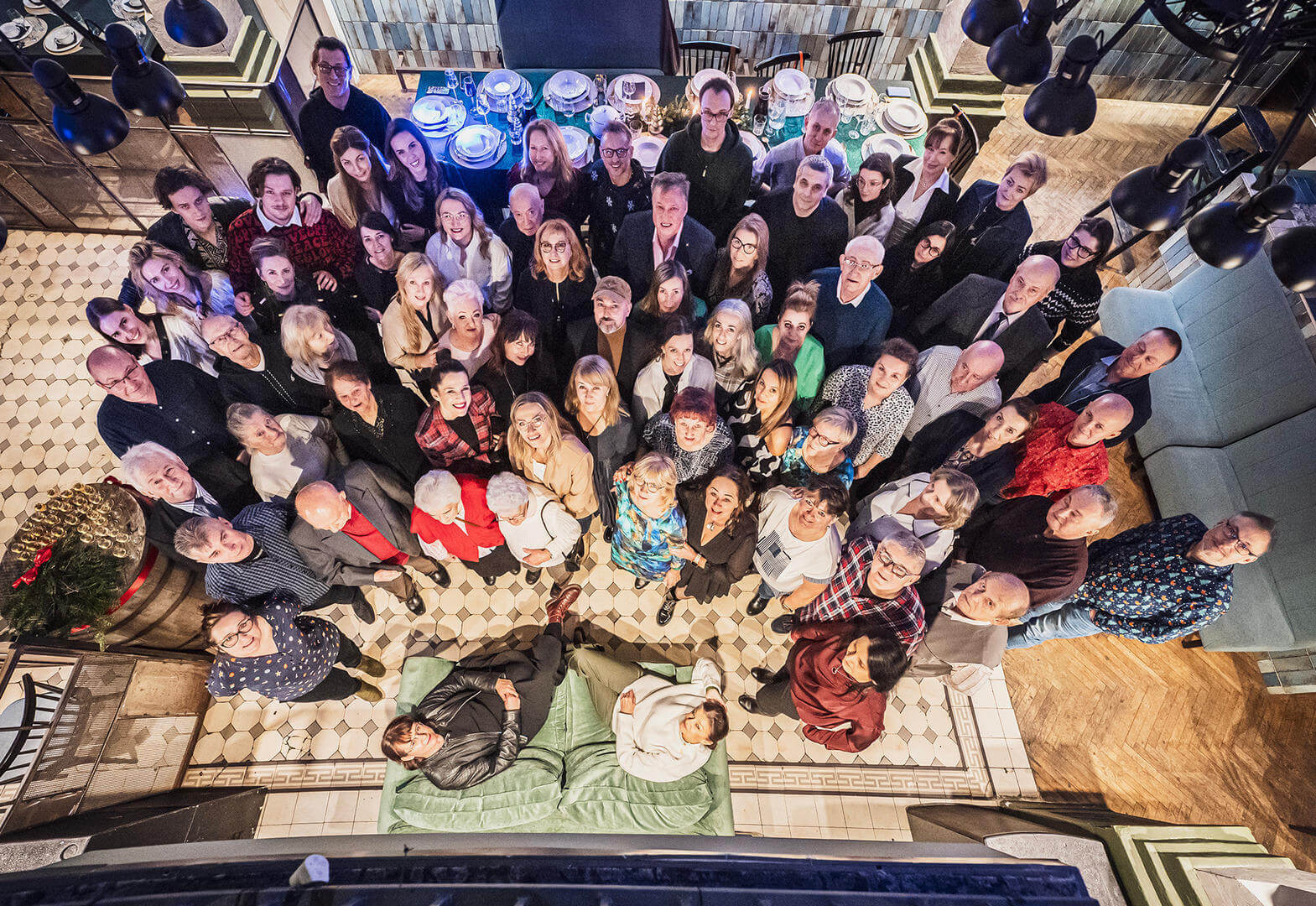 Zespół Teatru Zagłębia w Sosnowcu.