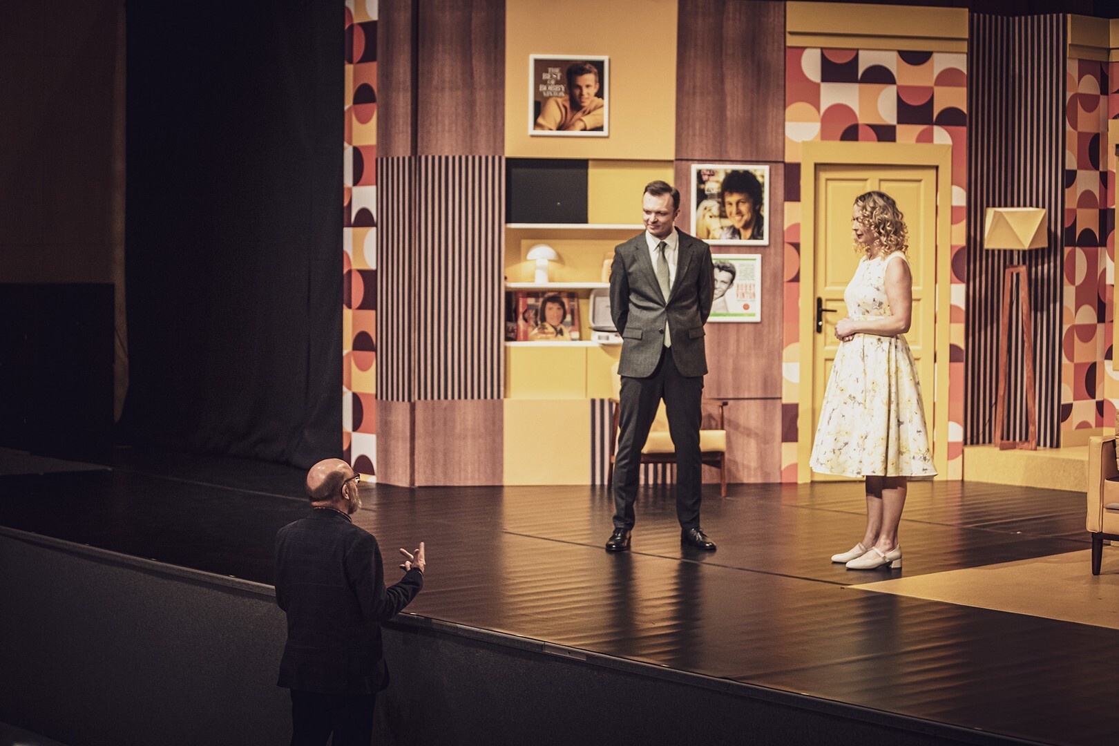 Sosnowiec. Teatr Zagłębia – próba medialna przed premierą spektaklu „Lady Mayday”, reż.: Artur Barciś. 25 lutego 2026