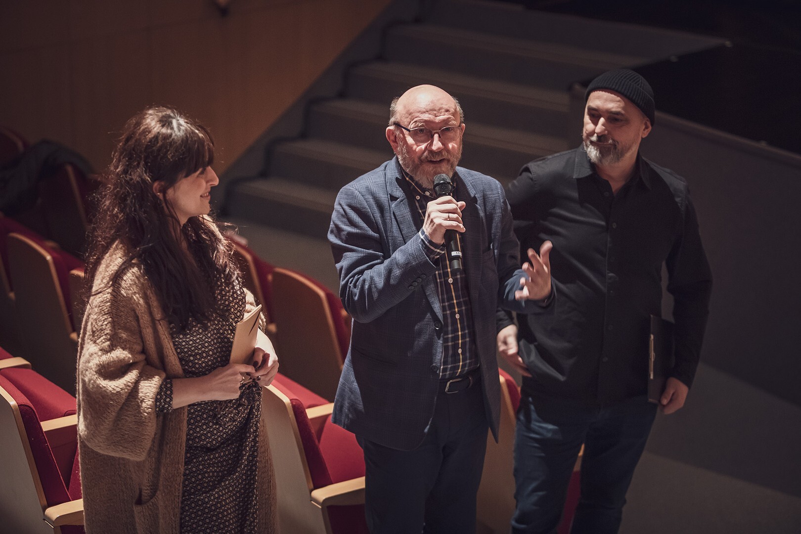 Sosnowiec. Teatr Zagłębia – próba medialna przed premierą spektaklu „Lady Mayday”, reż.: Artur Barciś. 25 lutego 2026