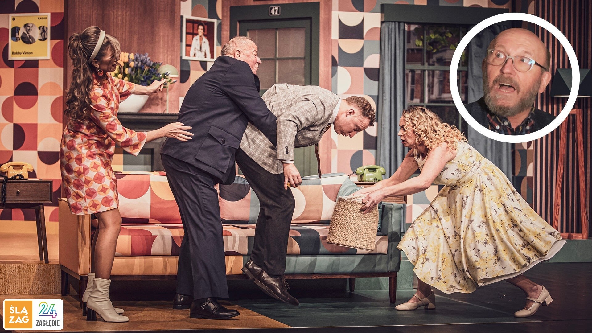 Sosnowiec. Teatr Zagłębia – próba medialna przed premierą spektaklu „Lady Mayday”, reż.: Artur Barciś. 25 lutego 2026