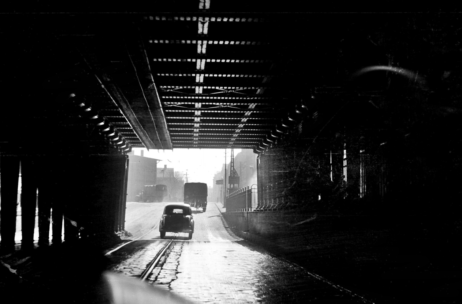 Sosnowiec. Tunel katowicki. Rok 1956.