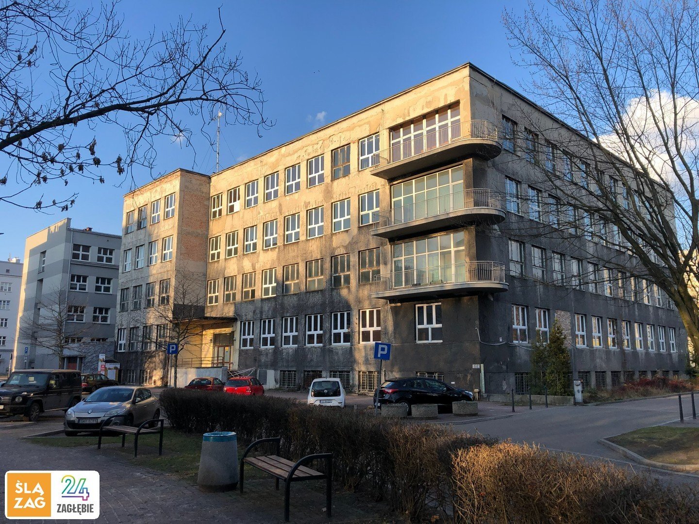 Sosnowiec. Ulice 3 Maja 33 / Adama Śmigielskiego. Dawny Szpital Miejski Nr 2. 13 marca 2026