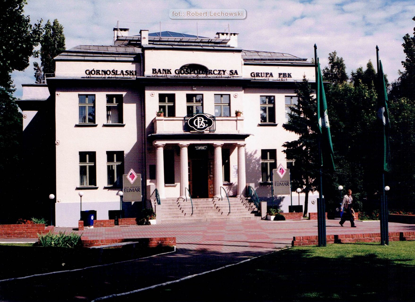 Sosnowiec. Róg ulic 3 Maja i Ignacego Mościckiego. Willa Gallota. Lata 1997 – 2001.