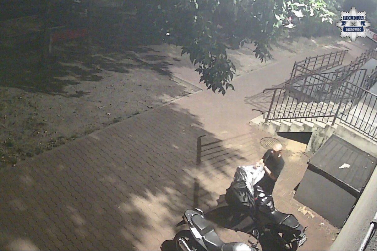 Sosnowiec. Próba kradzieży motocykla przy ulicy Ostrogórskiej. 6 września 2025