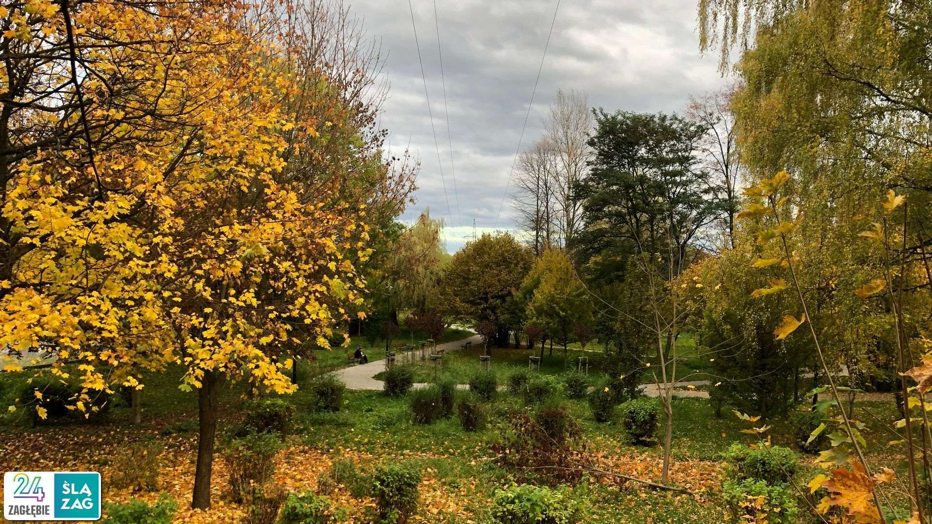 Sosnowiec-Zagórze. Park Kępa po rewitalizacji. 23 października 2025.
