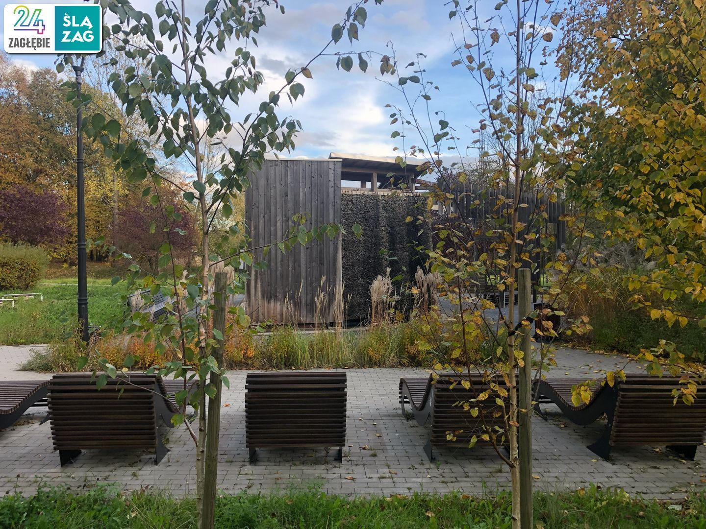 Sosnowiec-Zagórze. Park Kępa po rewitalizacji. 23 października 2025.