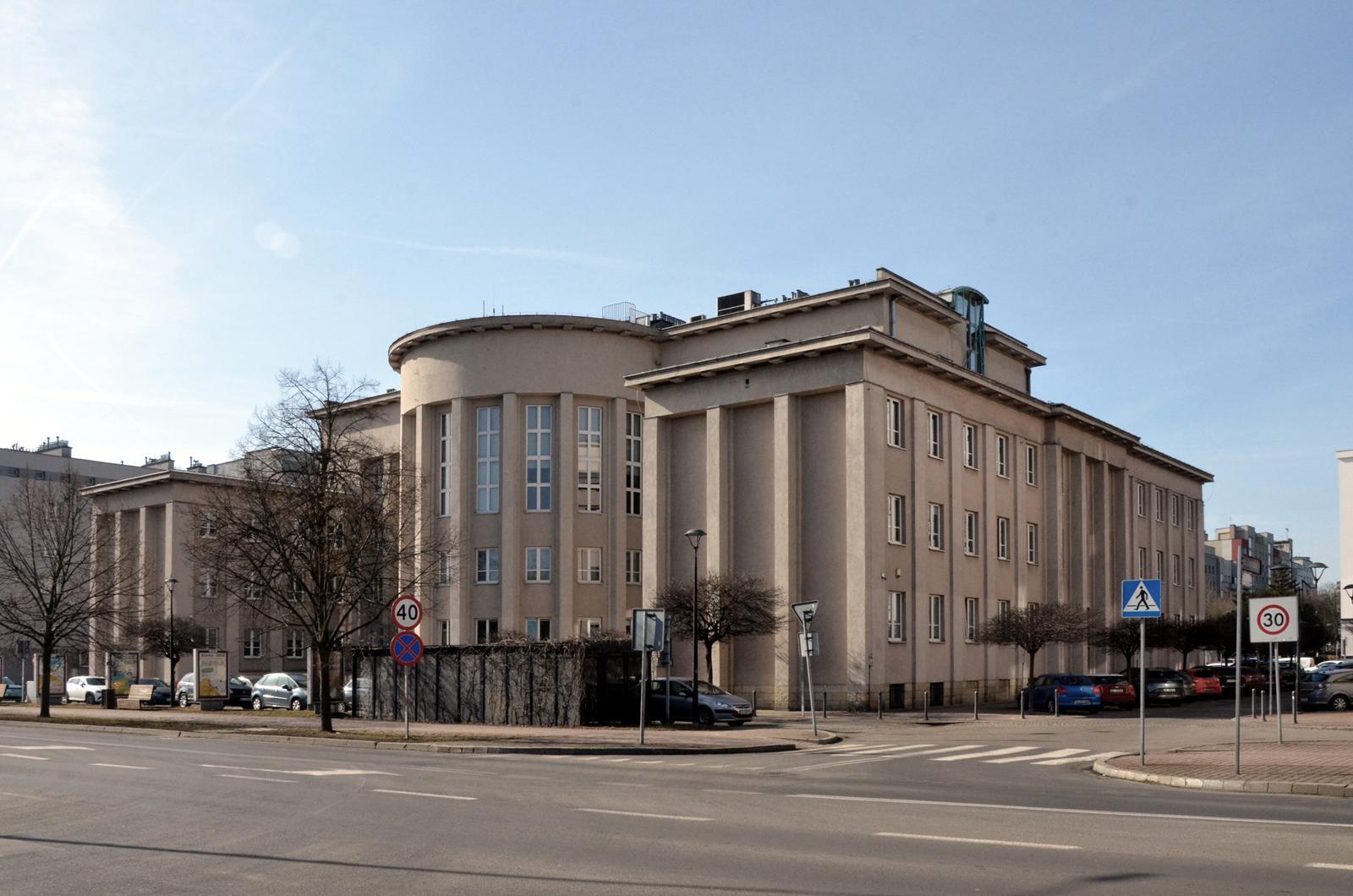 Sosnowiec, Urząd Miasta, ul. Zwycięstwa 20