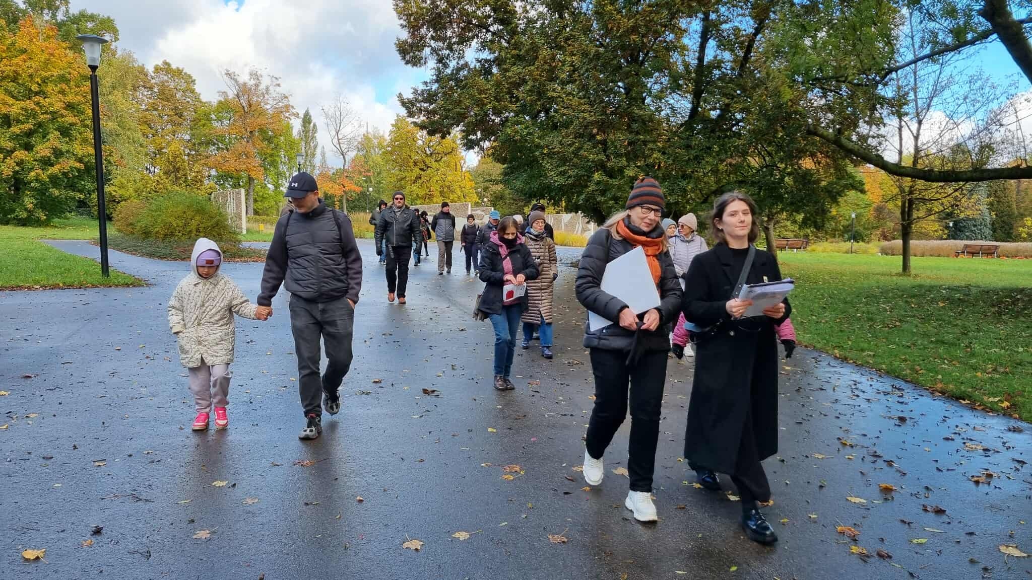 Spacer po Parku Śląskim w ramach IV Forum Samorządowego wokół Parków Kulturowych