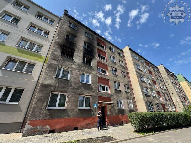 Spalone mieszkanie Morcinka 15, Chorzów