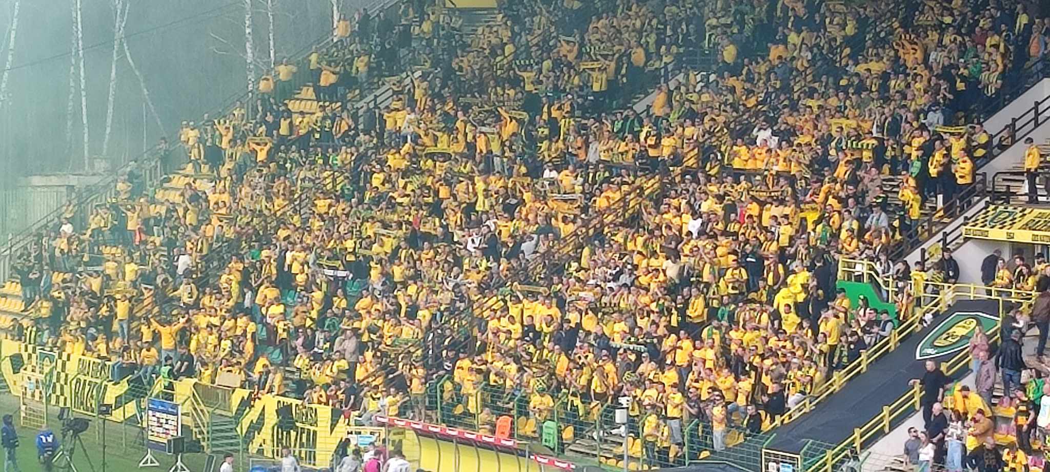 Stadion GKS Katowice na Bukowej 9 marca 2025
