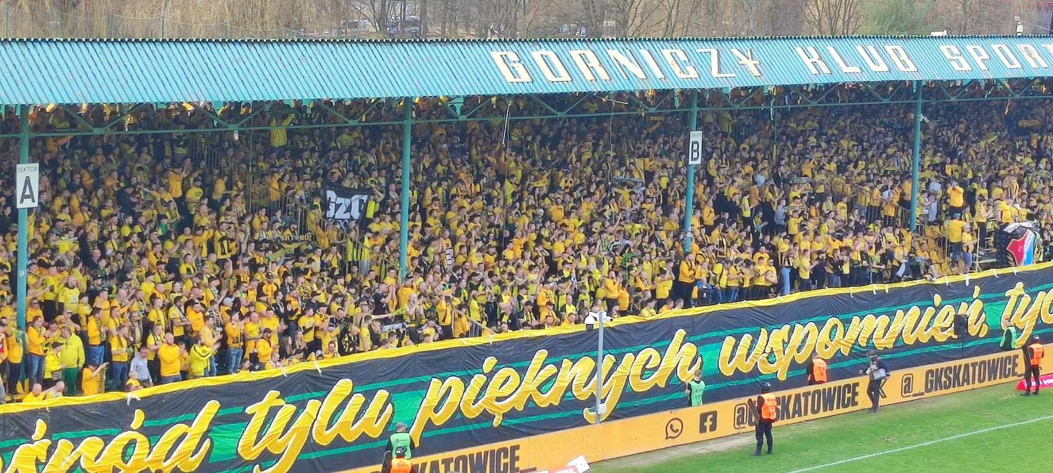 Stadion GKS Katowice na Bukowej 9 marca 2025