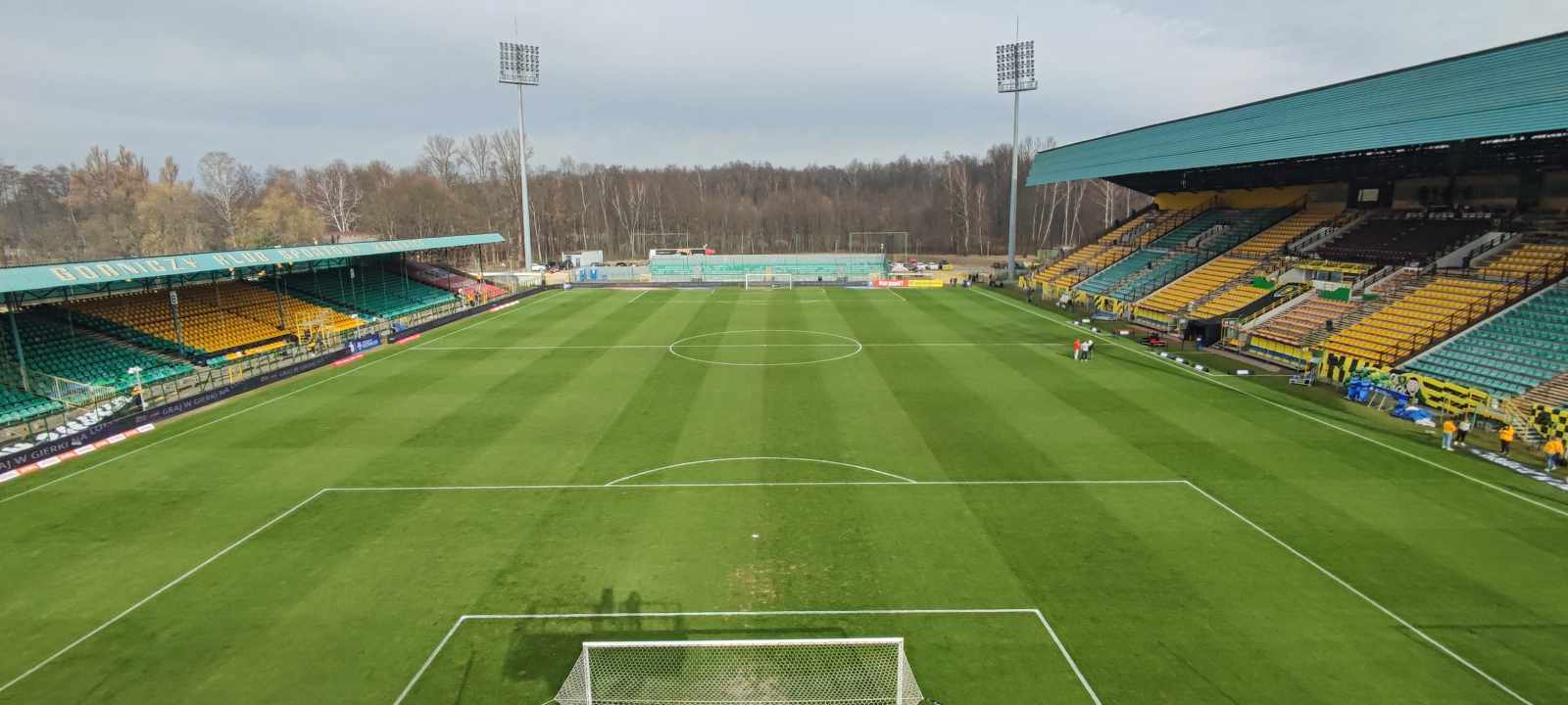 Stadion GKS Katowice na Bukowej 9 marca 2025
