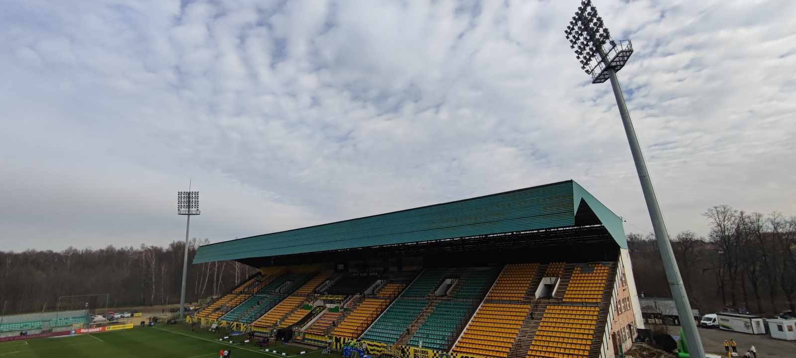 Stadion GKS Katowice na Bukowej 9 marca 2025