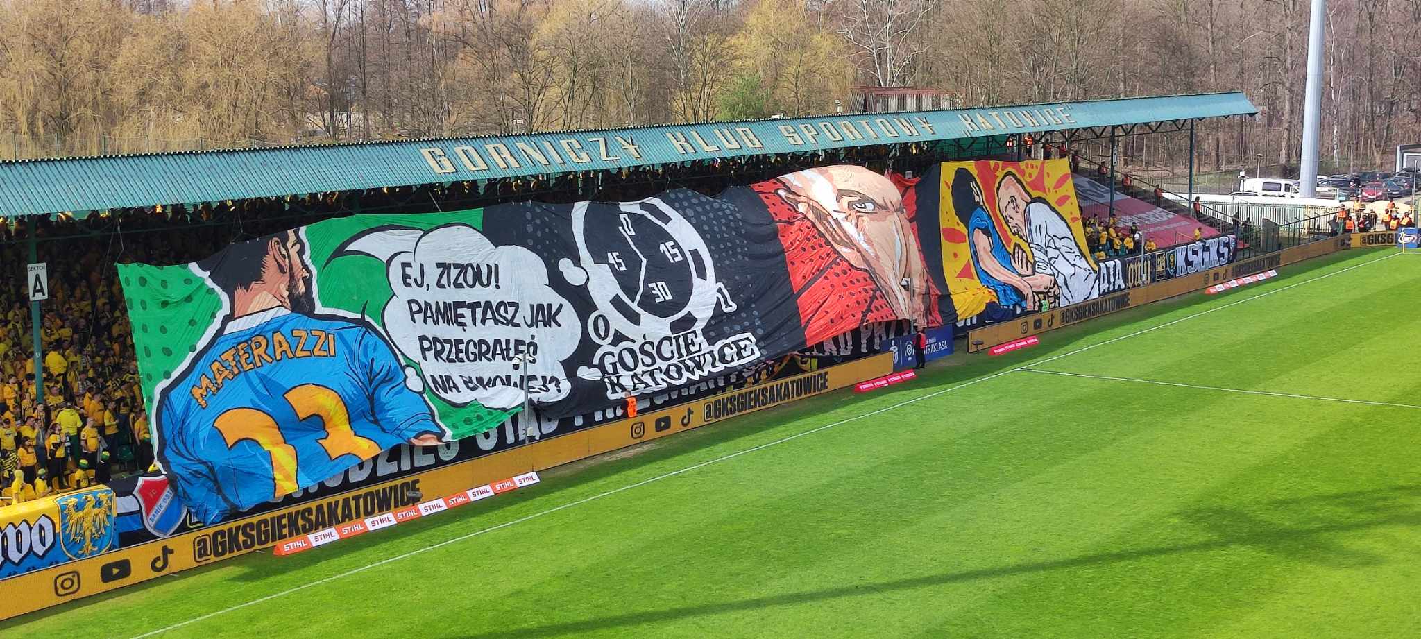 Stadion GKS Katowice na Bukowej 9 marca 2025