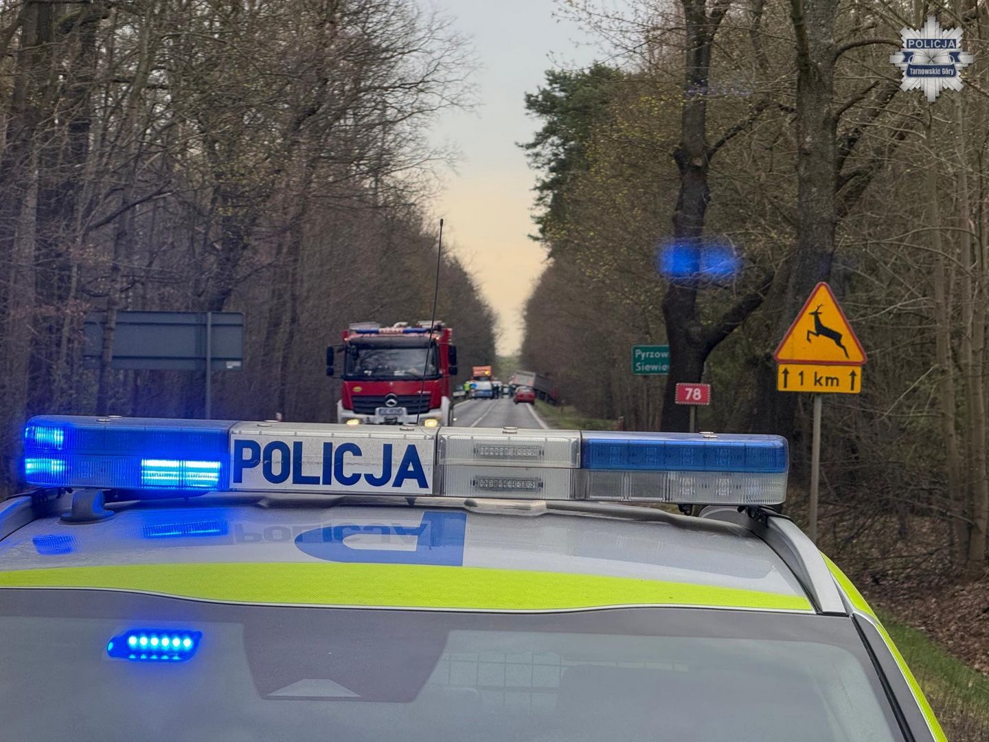 Świerklaniec-Ostrożnica. Śmiertelny wypadek przy DK 78. 14 kwietnia 2026