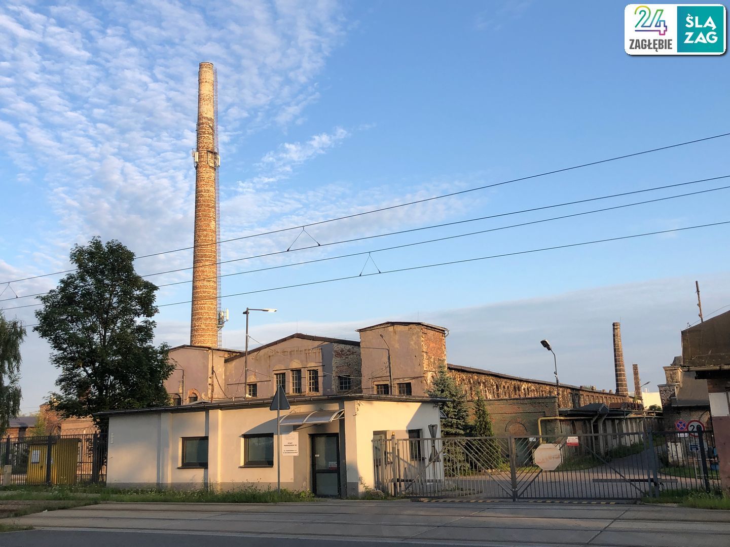 Świętochłowice-Lipiny. Ul. Chorzowska. Dawna huta «Silesia». Test nawigacji rowerowych: Google Maps, Apple Maps, Mapy.cz. Zdjęcia z trasy. 9 sierpnia 2025.