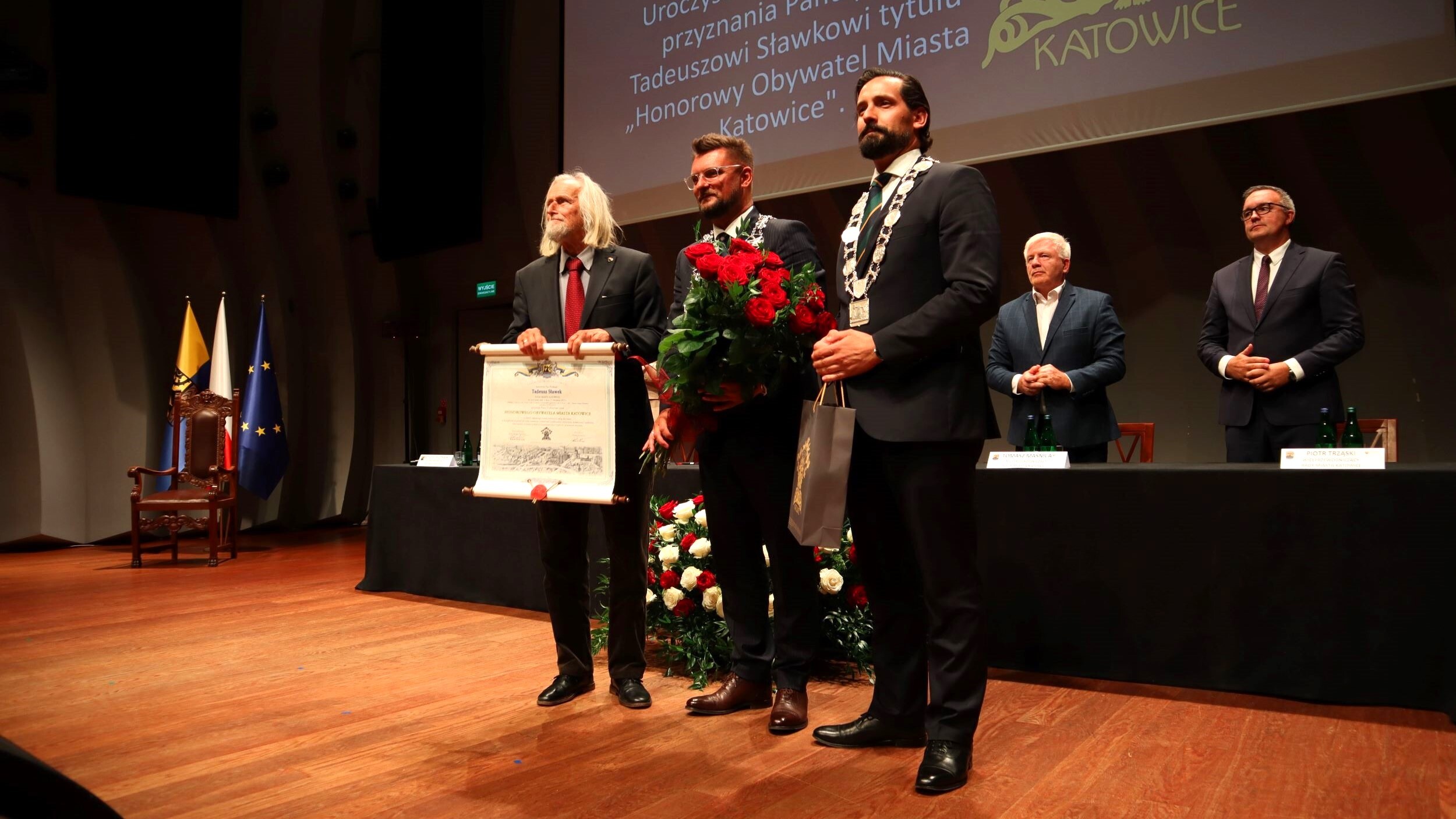 Tadeusz Sławek honorowym obywatelem Katowic