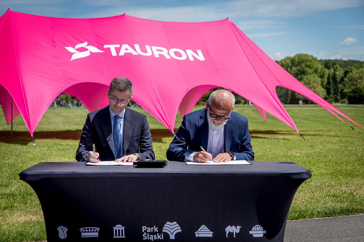 Tauron sponsorem tytularnym Parku Śląskiego 8